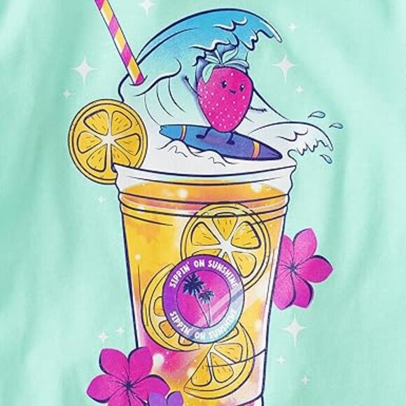 Children's Place, 4 Pack, NWT, Large, Short Sleeve Graphic T-shirts - Picture 3 of 6